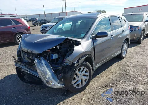 2015 Honda Cr-V Ex-L z USA, uszkodzony, nr VIN 2HKRM3H73FH508148
